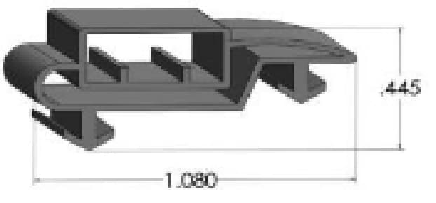 GEM 12 gasket profile
