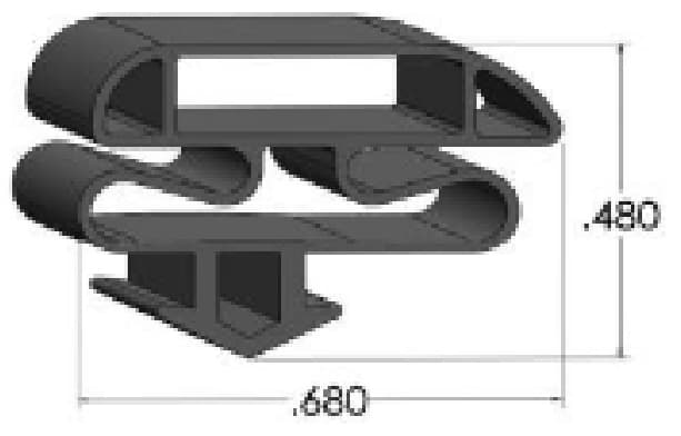 GEM 13 gasket profile