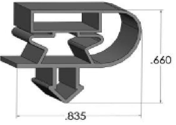 GEM 18 gasket profile
