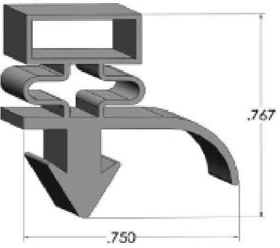 GEM 19 gasket profile