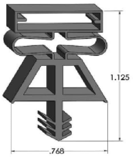 GEM 25 gasket profile