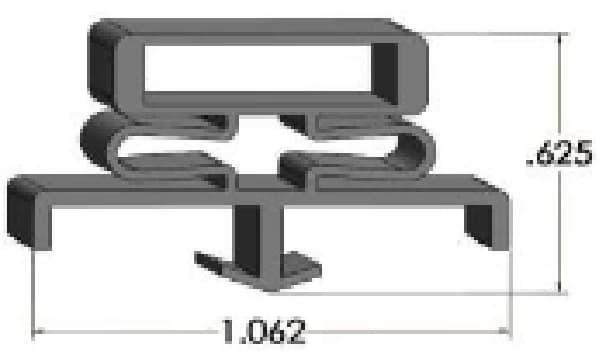 GEM 26 gasket profile