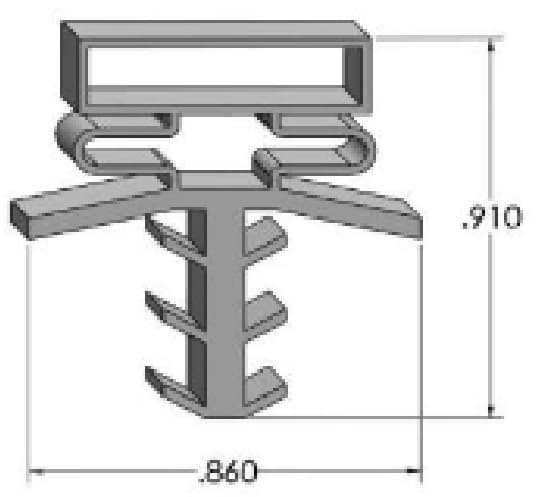GEM 30 gasket profile