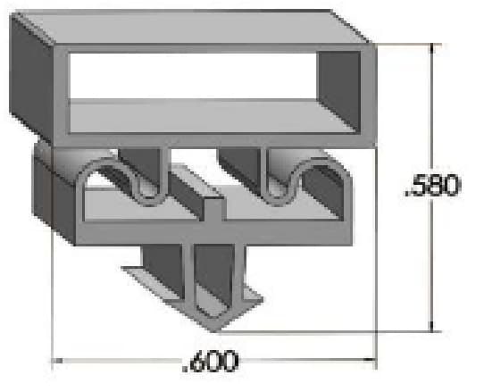 GEM 33 gasket profile