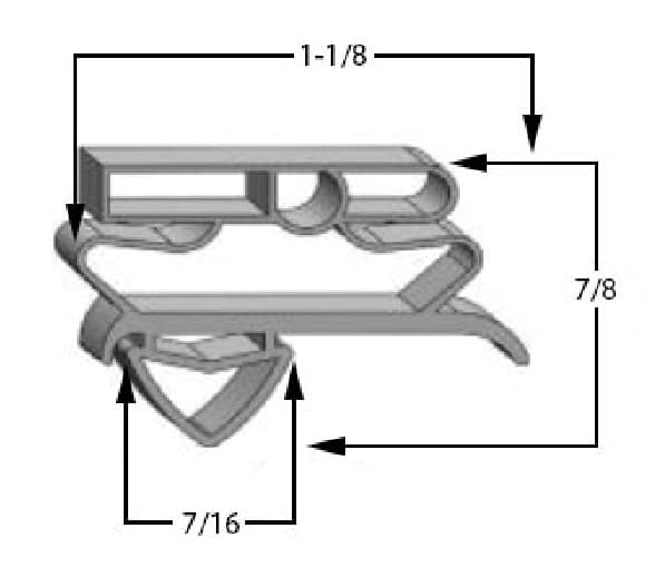 GEM 36 gasket profile