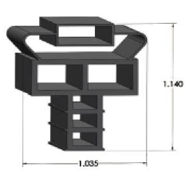 GEM 9 gasket profile